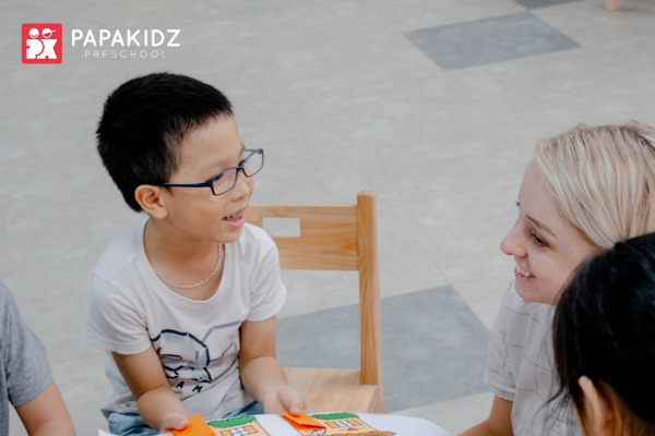 Học tập tại trường mầm non quốc tế Papakidz Preschool