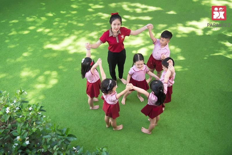Lần đầu trẻ học mầm non