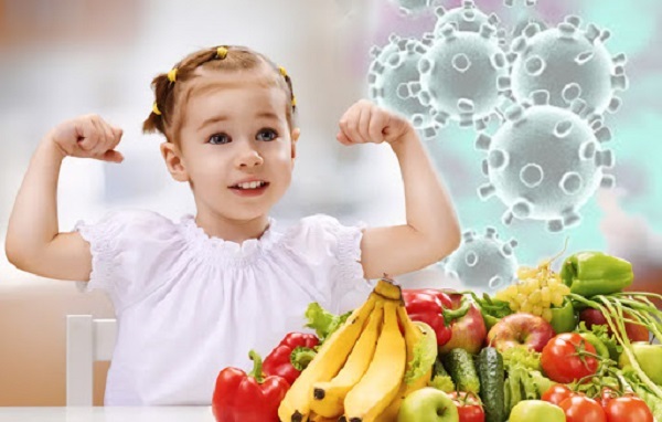 Tăng cường hệ miễn dịch cho bé